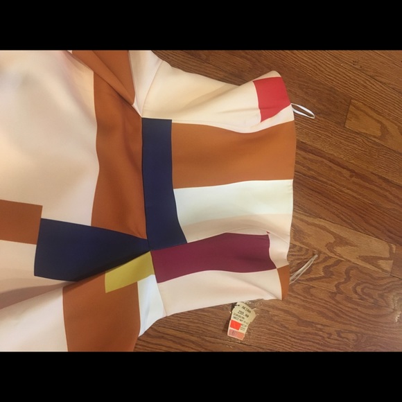 Gorgeous strapless dress multicolor. - Picture 8 of 8